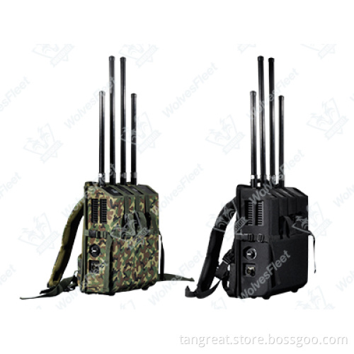 RF Signal Jammers High Power Manpack Multi-Band Transportable System